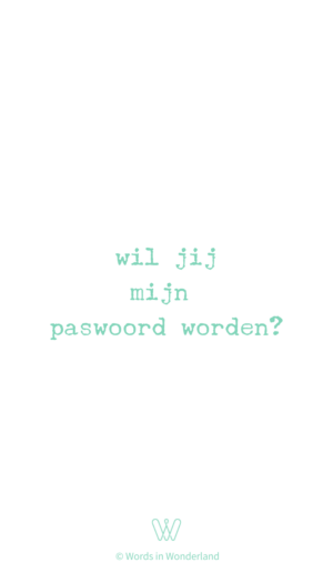 paswoord