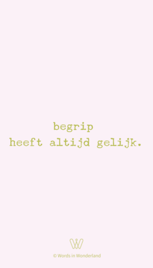 begrip