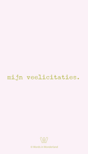 veelicitaties