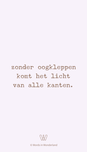 oogkleppen