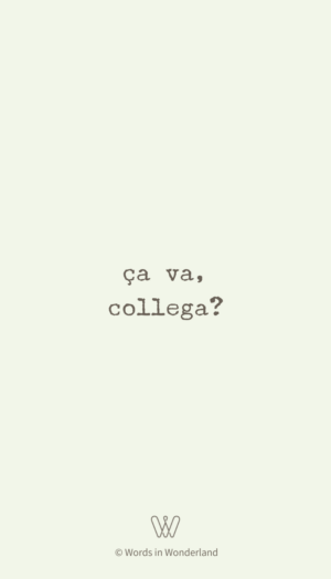 ça va