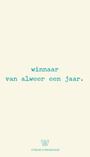 winnaar