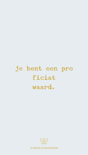 pro ficiat