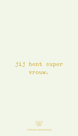 super vrouw