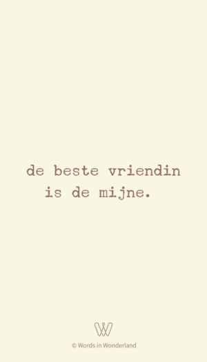 beste vriendin