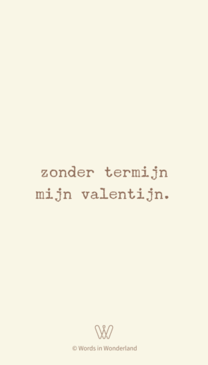 zonder termijn