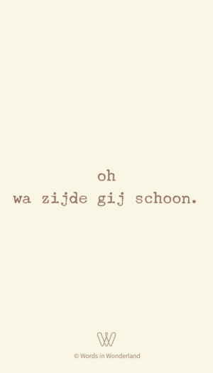 schoon