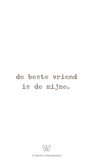 beste vriend