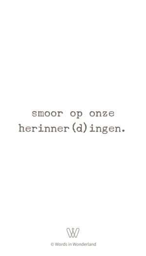 herinner(d)ingen